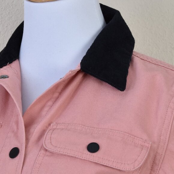 Vans Drill Chore Coat Jacket Rose Dawn Pink - XS - Picture 4 of 10